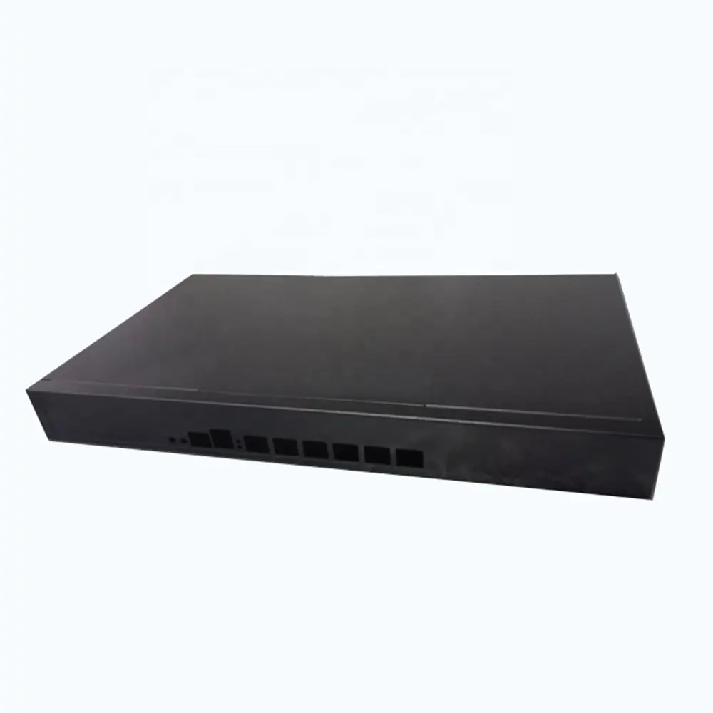 แร็ค19นิ้ว Rack Mount เราเตอร์1u กรณีเครือข่าย6พอร์ต LAN ไฟร์วอลล์แชสซี