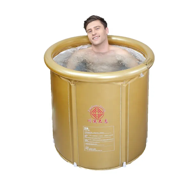 Al por mayor de PVC plegable inflable vapor Sauna bañera piscina con agua caliente para los adultos