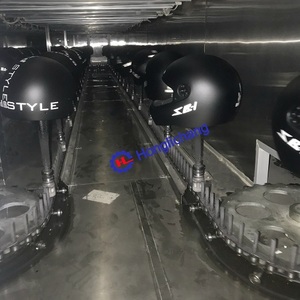 Helmet Painting Machine <strong>Polyurethane</strong> Paint <strong>Spray</strong> Painting Equipment with Painting <strong>Booth</strong>