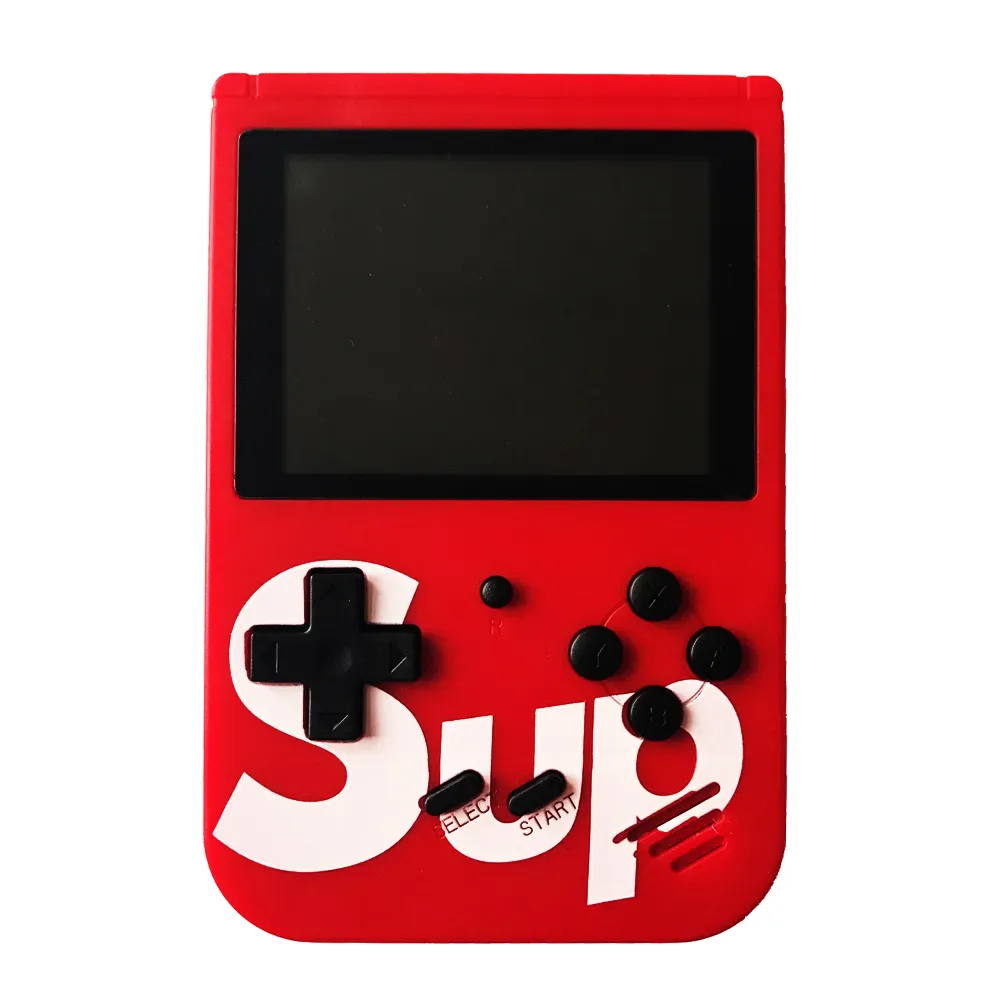 Best Seller SUP portatile portatile Console di gioco 8 Bit Retro Mini 400 in 1 prezzo a buon mercato 3.0 pollici costruito in 400 giochi