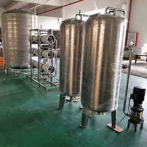 SUS304预处理3000LPH工业净水系统迷你污水处理厂价格