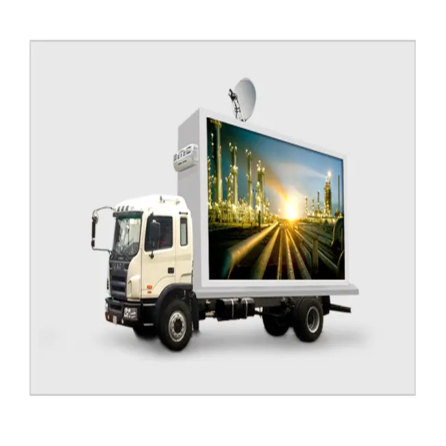 Mobiles Werbe schild P10 High Brightness Outdoor Truck Walking LED Plakat wand mit GPS