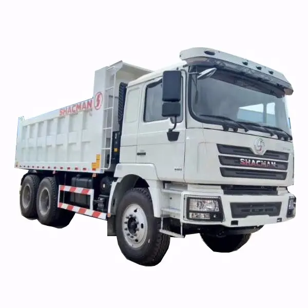 Camión de basura de segunda mano de 30 ~ 50 toneladas, camión de basura Shacman de 6x4, capacidad de carga de volumen de 10 ruedas