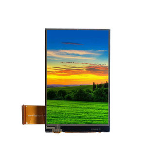 3,5-Zoll-Porträt-TFT-LCD-Anzeigemodul mit RGB-LED-Hintergrund beleuchtung und resistiver Touch-Panel-SPI-Schnitts telle ILI9488-Treiber-IC - Product Image 1