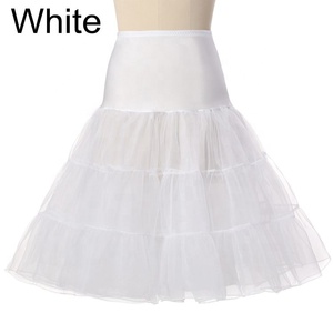 Elbiseler jüpon Rockabilly Tutu kısa organze cadılar bayramı <span class=keywords><strong>Petticoat</strong></span> kabarık etek Vintage düğün gelin <span class=keywords><strong>Petticoat</strong></span> düğün için
