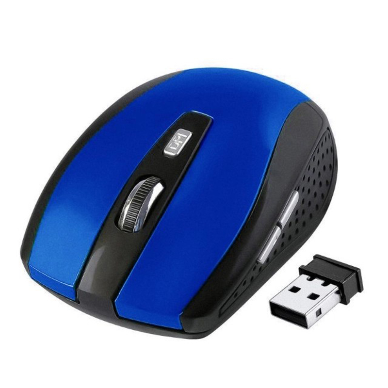 Горячая продажа 2,4 ГГц Беспроводная оптическая мышь USB 2,0 приемник мышь пользовательские деловые подарки - Product Image 1