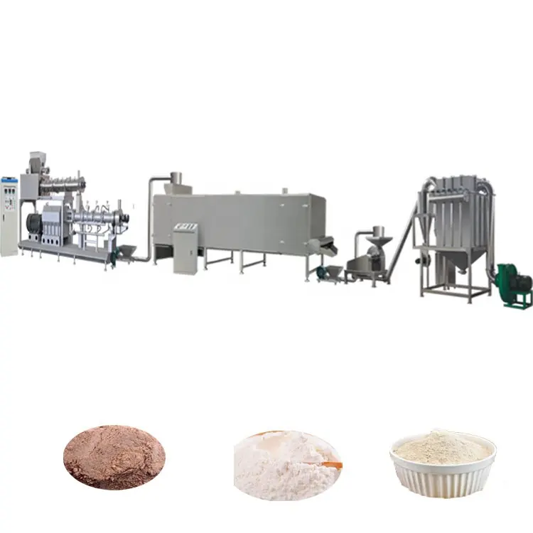 automatic nutritional powder production line baby food making machine