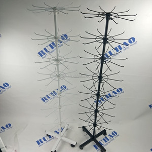RH-DR07-C 1600*400mm Sechs Schichten 10 Haken Drehbare Schicht <span class=keywords><strong>Display</strong></span> Rack