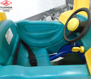 子供のおもちゃのカートを運転する子供のためのショッピングモールのベビートロリーおもちゃの車