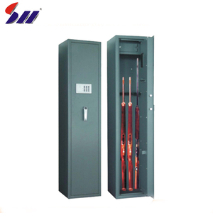 (W) 320 * (D) 320 * (H) 1400mm Cao an ninh bột lớp phủ thép điện tử kỹ thuật số khóa vũ khí gun an toàn hộp tủ cho súng trường - Product Image 1