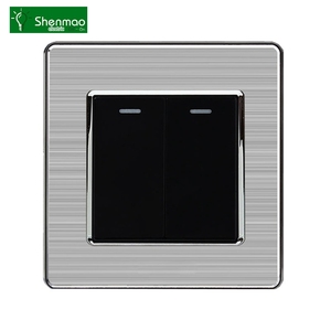 Contatto porta con doppio interruttore reed, funzione di interruttore principale, sottile interruttori a pulsante