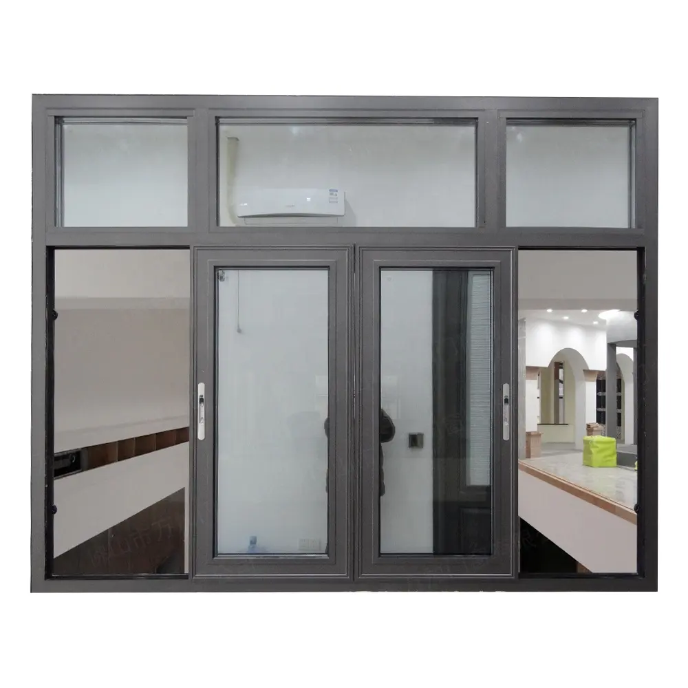 Wanjia — fenêtre coulissante en aluminium, modèle à pulsations thermique, original, à la maison
