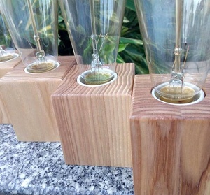 Retro Wooden Table <strong>Lamp</strong> Edison Light Vintage <strong>Wood</strong> <strong>Lamp</strong> for Home or Coffee Decor <strong>Lamp</strong> - Product Image 5
