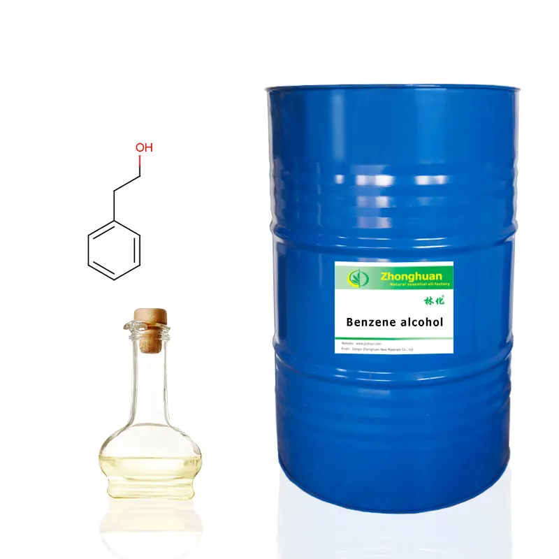 فينيثيل كحول 99% بيزيل نقي, فينيثيل كحول طبيعي CAS 60-12-8 بجودة عالية
