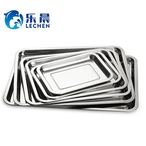 不锈钢盘子托盘方盘服务/食品/水果/烧烤托盘餐盘为酒店/婚礼