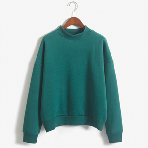 TongYang Wholesale S-4XL Cute Women Hoodies <strong>Pullover</strong> <strong>13</strong> Colors Autumn Coat Winter Loose Fleece Thick Knit Sweatshirt - Product Image 5