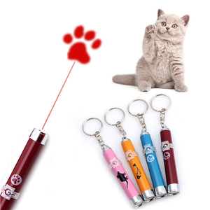 Creativo Divertente Pet LED <span class=keywords><strong>Laser</strong></span> Giocattolo per Gatti <span class=keywords><strong>Laser</strong></span> Gatto Puntatore di Pet Penna Giocattolo Interattivo con Animazione luminosa del <span class=keywords><strong>Mouse</strong></span> Ombra