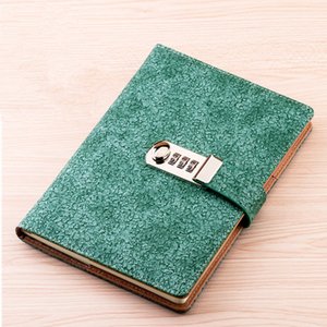 Business Diary Custom Leather <strong>Notebook</strong> Binder <strong>With</strong> <strong>Lock</strong> - Product Image 1