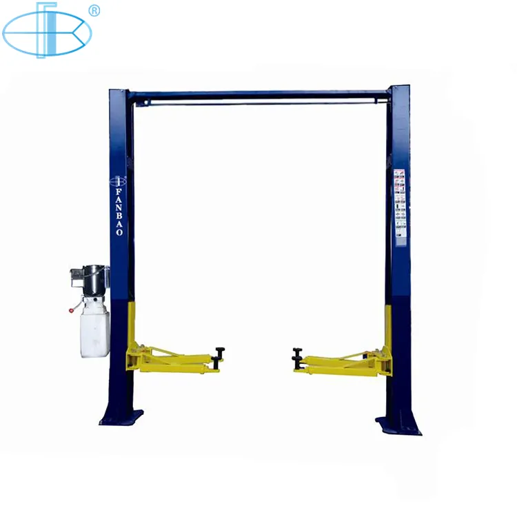 Hai bài thủy lực xe palăng thủy lực lift xe bảo trì thiết bị với CE chứng nhận Thượng Hải Fanbao QJY3.0-D-1