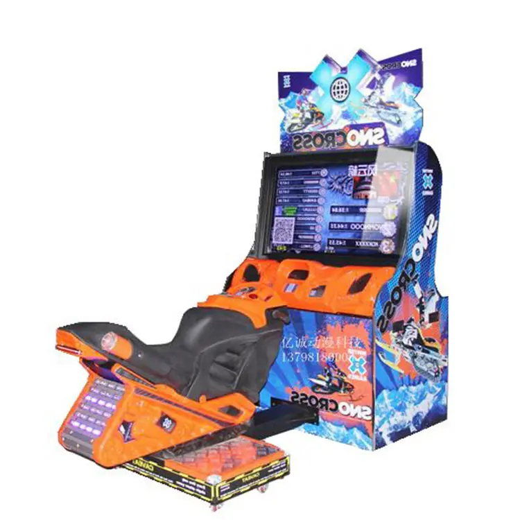 SNO Cruz Motor de juego de carreras de coches | Parque de atracciones de la moneda operado coche de carreras Arcade simulador máquina de Video para la venta