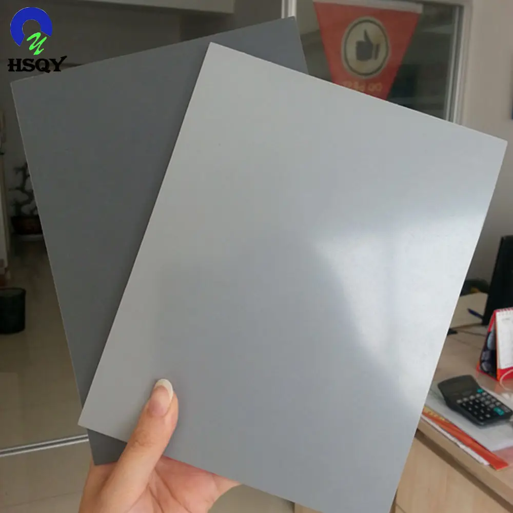 High Density Grey PVC Rigid Board Rigid PVC Plate For Construction