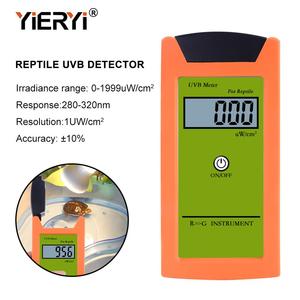UVB מטר UVB גלאי שמש אור <span class=keywords><strong>tester</strong></span> זוחלים טיפוס לחיות מחמד מיוחד UVB בודק