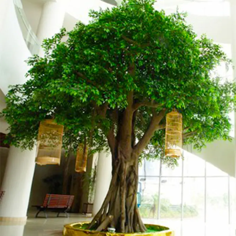 Di grandi dimensioni personalizzato falso tropicale artificiale durian alberi decorativi indiani di frutta di plastica albero