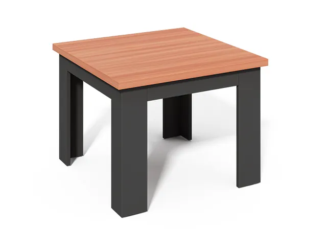 Mesa de centro de madera para sala de estar, muebles modernos chinos extensibles de 25mm con anillado de borde de PVC de 2mm, gran oferta