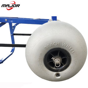 Folding Collapsible Wagon Trolley Portable Aluminum Surfboard Fishing Beach Rod <strong>Cart</strong>