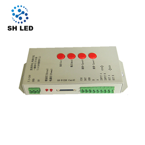 DC5V Tek port çıkışı ws2801 rgb piksel adresli <span class=keywords><strong>program</strong></span> sd kart <span class=keywords><strong>t1000</strong></span> ucs1903 <span class=keywords><strong>led</strong></span> piksel dmx denetleyici - Product Image 1