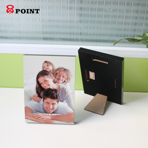 7X5 Inch Sublimation MDF Tile Self Stand Photo Block Rectangle Wooden <strong>Frame</strong> - Product Image 2