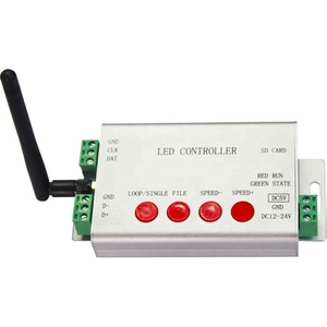 H806SB LEDBuild eidt программное обеспечение SD-карта WIFI WS2811 WS2812 Smart RGB LED WiFi пиксельный контроллер - Product Image 1