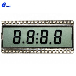 Custom lcd display modul 7segment 4 ziffern lcd display - Product Image 5