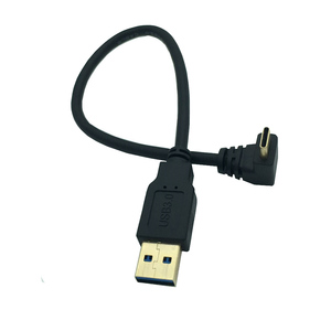 Free Sample <strong>Usb</strong> <strong>3</strong>.<strong>0</strong> a Male to 90 Degree up Down Angle <strong>Usb</strong> <strong>3</strong>.<strong>1</strong> <strong>Type</strong> c <strong>Usb</strong>-c Male Data Charging Cable