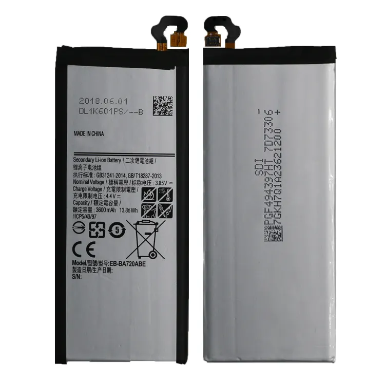 Meilleur fabricant haute capacité Smartphone Original Oem EB-BA720ABE batterie pour Samsung A7 2017