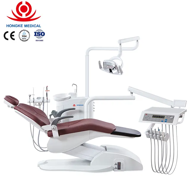 Hongke Foshan nuevo modelo HK-610 unidad Dental con silla