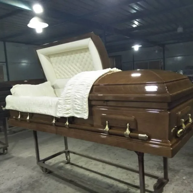 SENATOR OAK ไม้ coffin และ casket ราคาซื้องานศพโลงศพขาย
