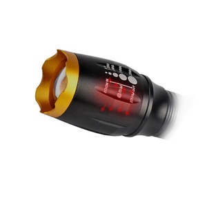 Đèn Pin 1000 Lumen Sạc Được 18650 Lumen Đèn Led Chống Nước Có Thể Thu Phóng Cắm Trại Ngoài Trời Đèn Làm Mờ Đa Năng Đèn Pin - Product Image 2