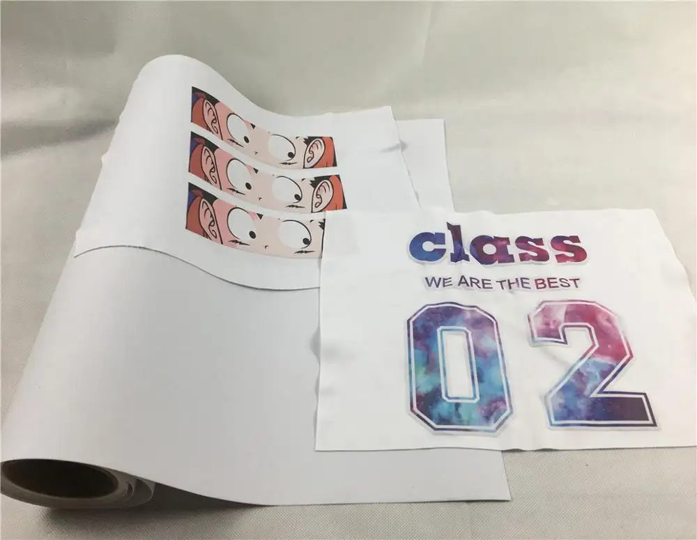 Sublimation printable flock for t shirt print and cut with Roland BN20 printer