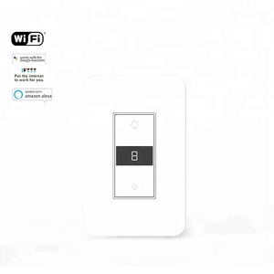 メキシコフィリピン 1 ギャング 1 ウェイ Wifi 光スイッチ調光器
