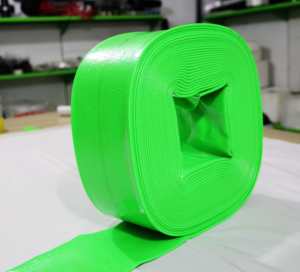 Manguera Plana De Descarga De PVC Azul De Fabrica <strong>Riego</strong> Por <strong>Goteo</strong> - Product Image 4