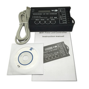DC12 DC24V TC420/TC421 WiFi tempo programmabile ha condotto il regolatore dimmer RGB acquario timer di illuminazione ingresso 5 canali per <span class=keywords><strong>led</strong></span> striscia - Product Image 3
