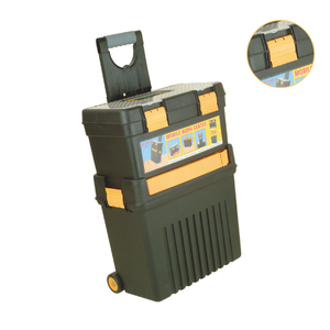 带轮子的硬壳塑料滚动工具箱手推车工具箱 - Product Image 6