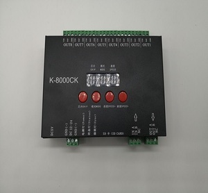 LED-SPI-K-8000CK controller unterstützen mehr Kanal-SD-Karten programm LEDedit IC LPD6803,TM1809,WS2801,WS2811,TLS3001,UCS1903
