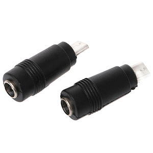Adaptador de micro <span class=keywords><strong>usb</strong></span> macho, 5.5*2.1 fêmea para micro <span class=keywords><strong>usb</strong></span> macho jack micro 5 pinos dc carregador de energia, conversor conector para laptop/tablet