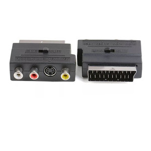 RGB Scart zu Composite RCA S-Video mit RCA SV zu Scart A/V Adapter - Product Image 1