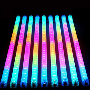 RGBW RGB <strong>Led</strong> Tube Fixture Colorful <strong>T8</strong> 600mm 1200mm 1500mm with Remote Control to Change Color - Product Image 6