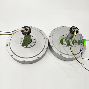 Düşük hız kalıcı manyetik jeneratör 500Watt 1kw 5kw 10kw, dikey rüzgar türbini PMG - Product Image 2