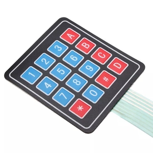 Cmxelcs 16 tasti 4x4 matrice tastiera di espansione esterna per il progetto Arduino