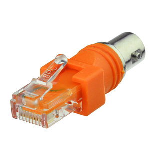 BNCメスソケットジャックからRJ45プラグ同軸同軸バレルカプラーコンバーターアダプターRJ45-RFコネクター - Product Image 2